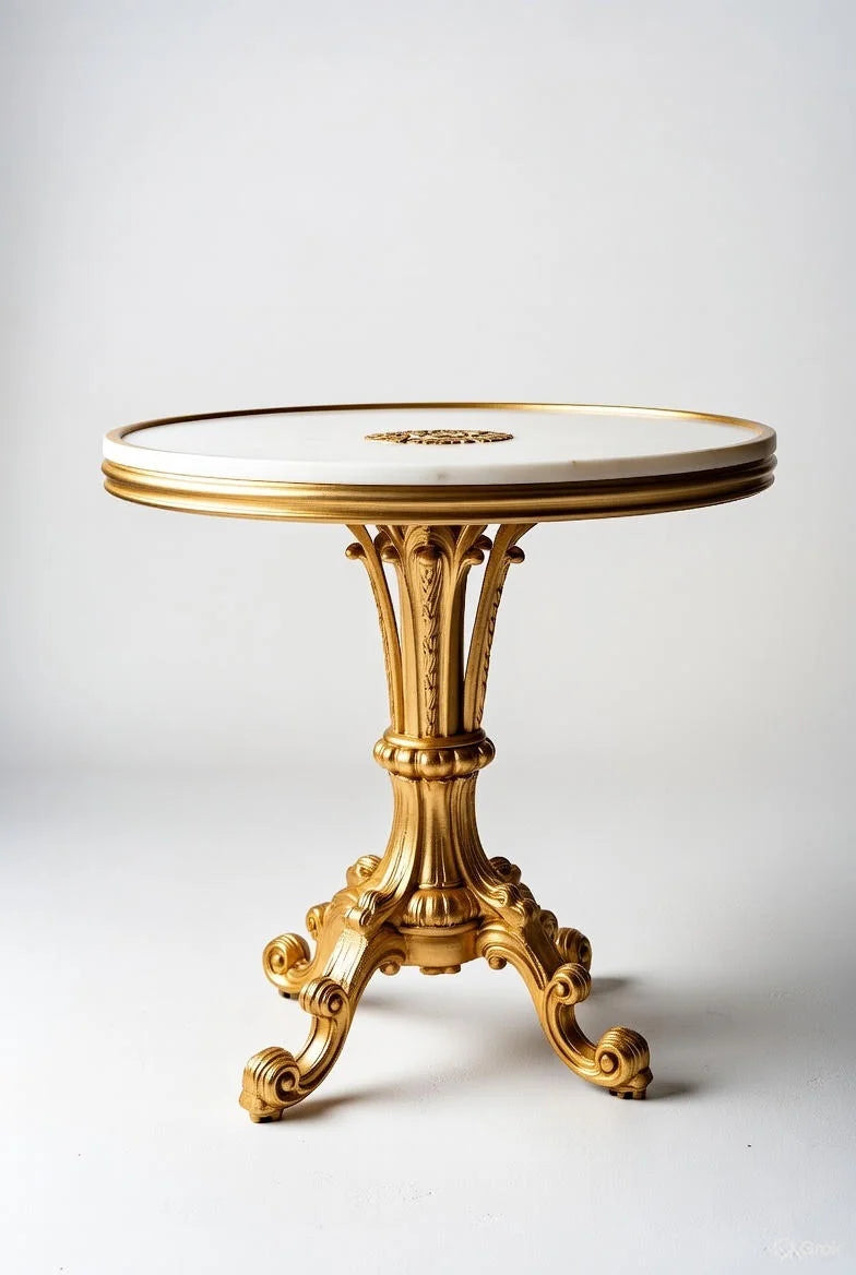 Celestia Gold French Neoclassical Sofa Set