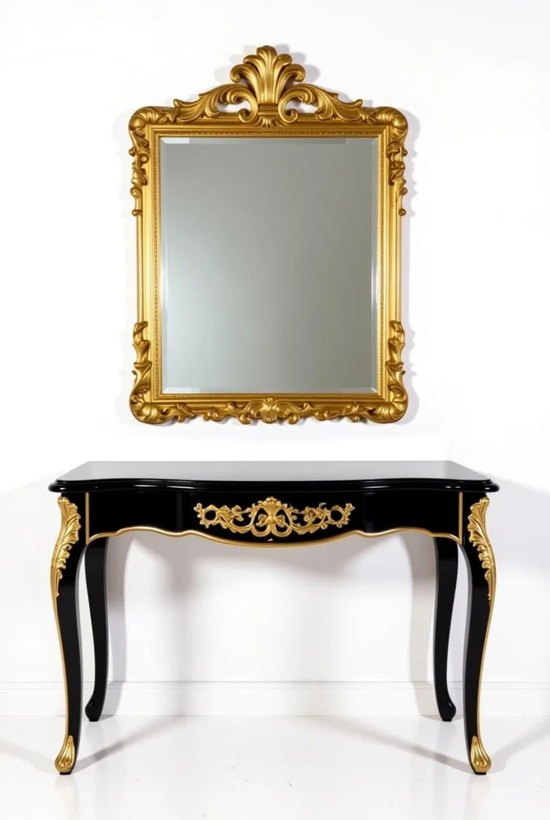 Signature Black French Neo Style Dining Set