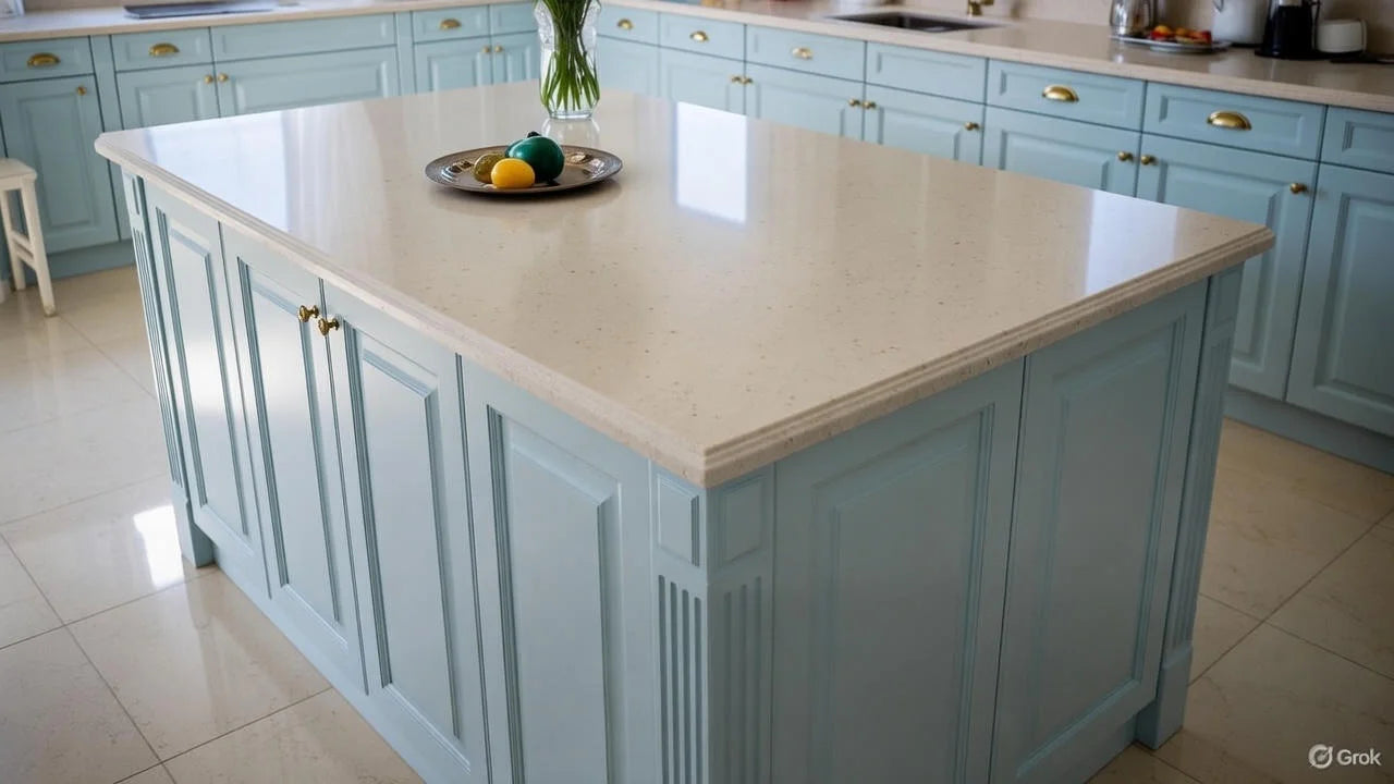 Soft Blue Noble Kitchen set