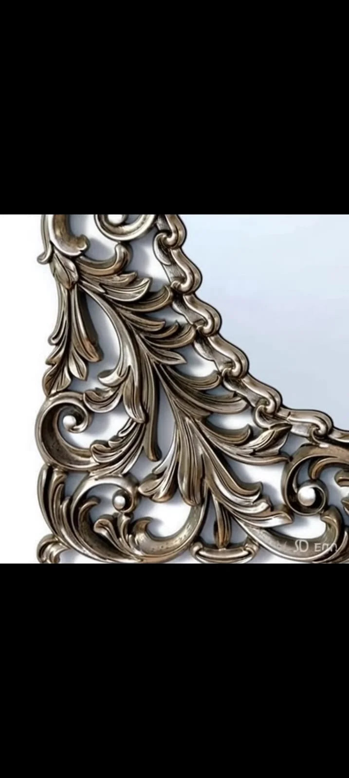 Florentia Grace Hand-Carved Wooden Wall Mirror | Luxury Antique Gold Decorative Mirror for Living Room, Bedroom & Hallway