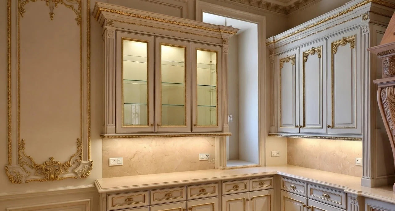 Antique Ivory Heritage Kitchen Set