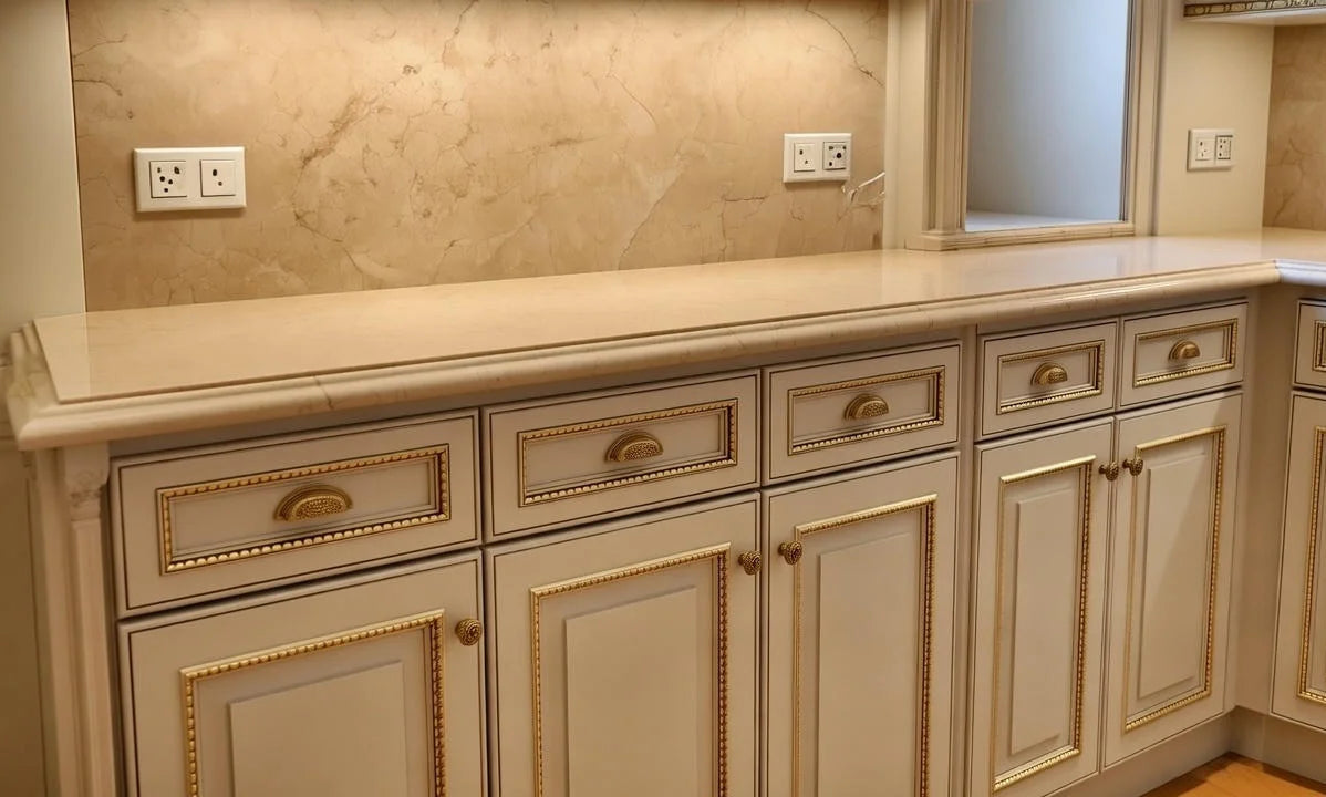 Antique Ivory Heritage Kitchen Set