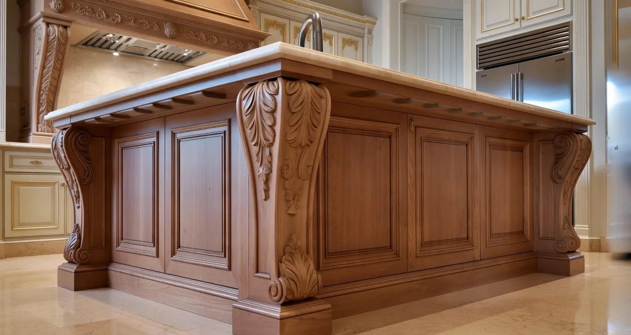 Antique Ivory Heritage Kitchen Set