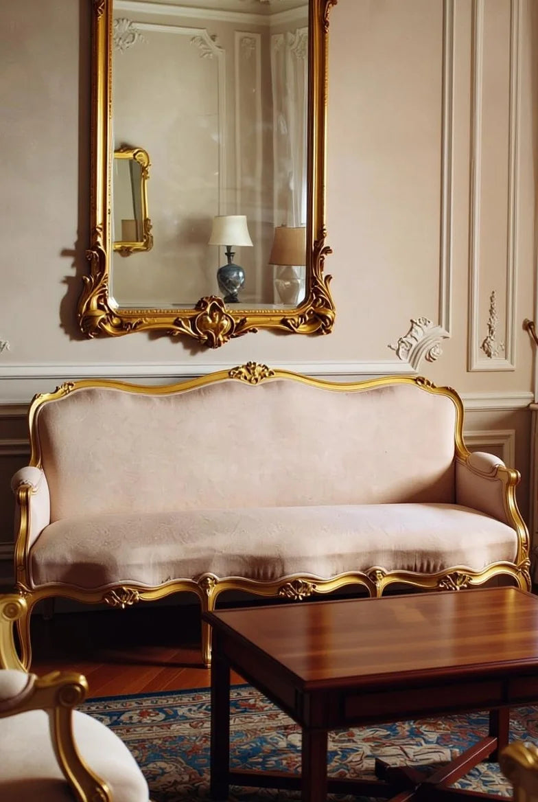 Aurelia Rococo Style Sofa Set