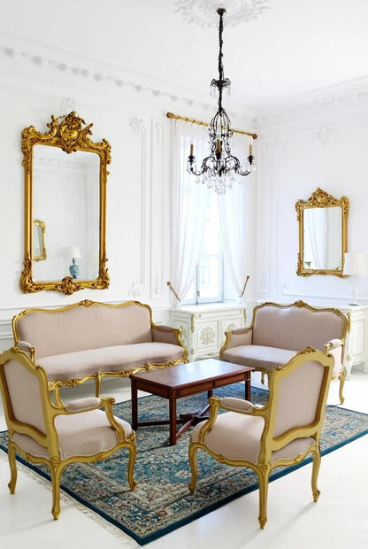 Aurelia Rococo Style Sofa Set