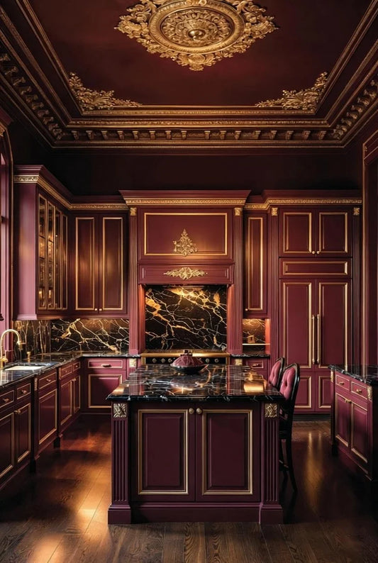 Burgundy Prestige Kitchen Set