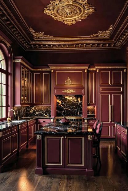 Burgundy Prestige Kitchen Set