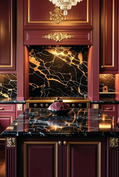 Burgundy Prestige Kitchen Set