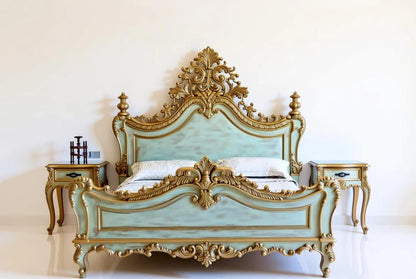 Elegant European Style Bedroom Set with Ornate Hand-Carved Details | Custom Design | Makin’ It Home