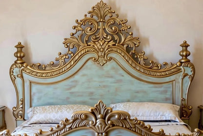 Elegant European Style Bedroom Set with Ornate Hand-Carved Details | Custom Design | Makin’ It Home