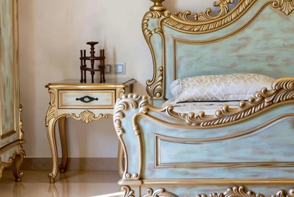 Elegant European Style Bedroom Set with Ornate Hand-Carved Details | Custom Design | Makin’ It Home