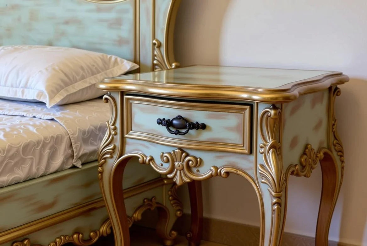 Elegant European Style Bedroom Set with Ornate Hand-Carved Details | Custom Design | Makin’ It Home