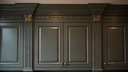 Classic Grey French Neo Style Kitchen Set