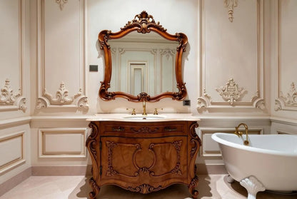Classic Solid Wood Bathroom Vanity