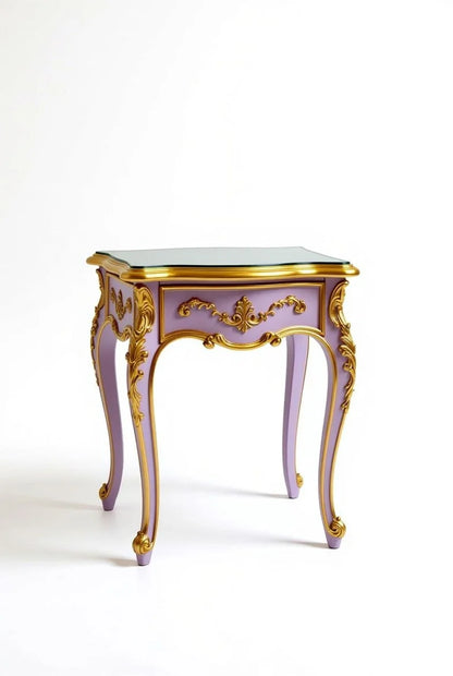 Empress Violet French Bed Set