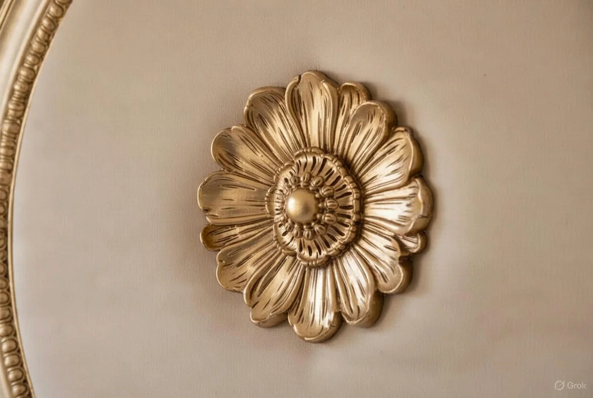 Ornate Ivory & Gold Bedroom Set with Hand-Carved Detailing| Italian Baroque Style |Made to Order |