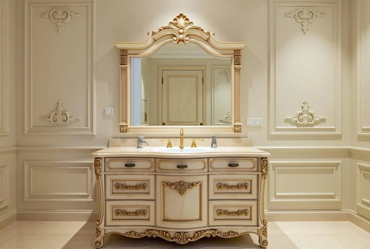 Goldleaf Timeless Ivory Bathroom Vanity Set