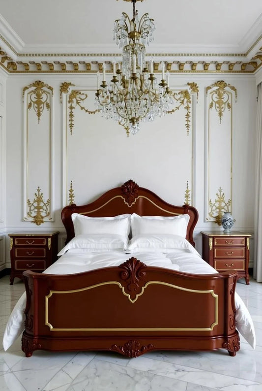 Louis XVI Style Classic French Bed