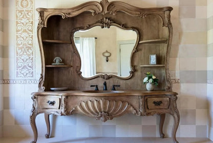 Heritage Wood Designer Bathroom Vanity