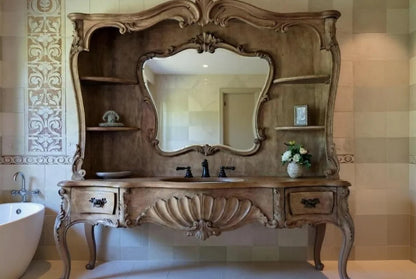 Heritage Wood Designer Bathroom Vanity