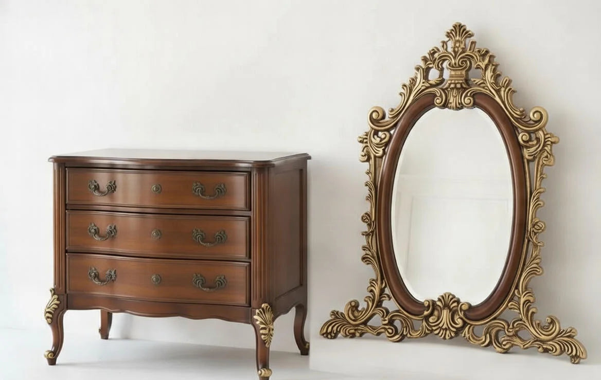 Royal French Provincial Bedroom Set for Elegant Master Bedrooms, Hand-Carved Solid Wood | Makin’ It Home