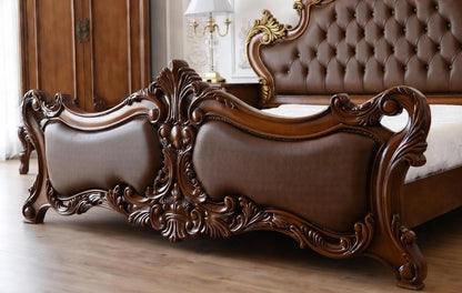 Royal French Provincial Bedroom Set for Elegant Master Bedrooms, Hand-Carved Solid Wood | Makin’ It Home