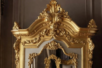 Grand Baroque Style King Bed – Hand-Carved Bespoke Luxury Statement Furniture | Makin’ It Home