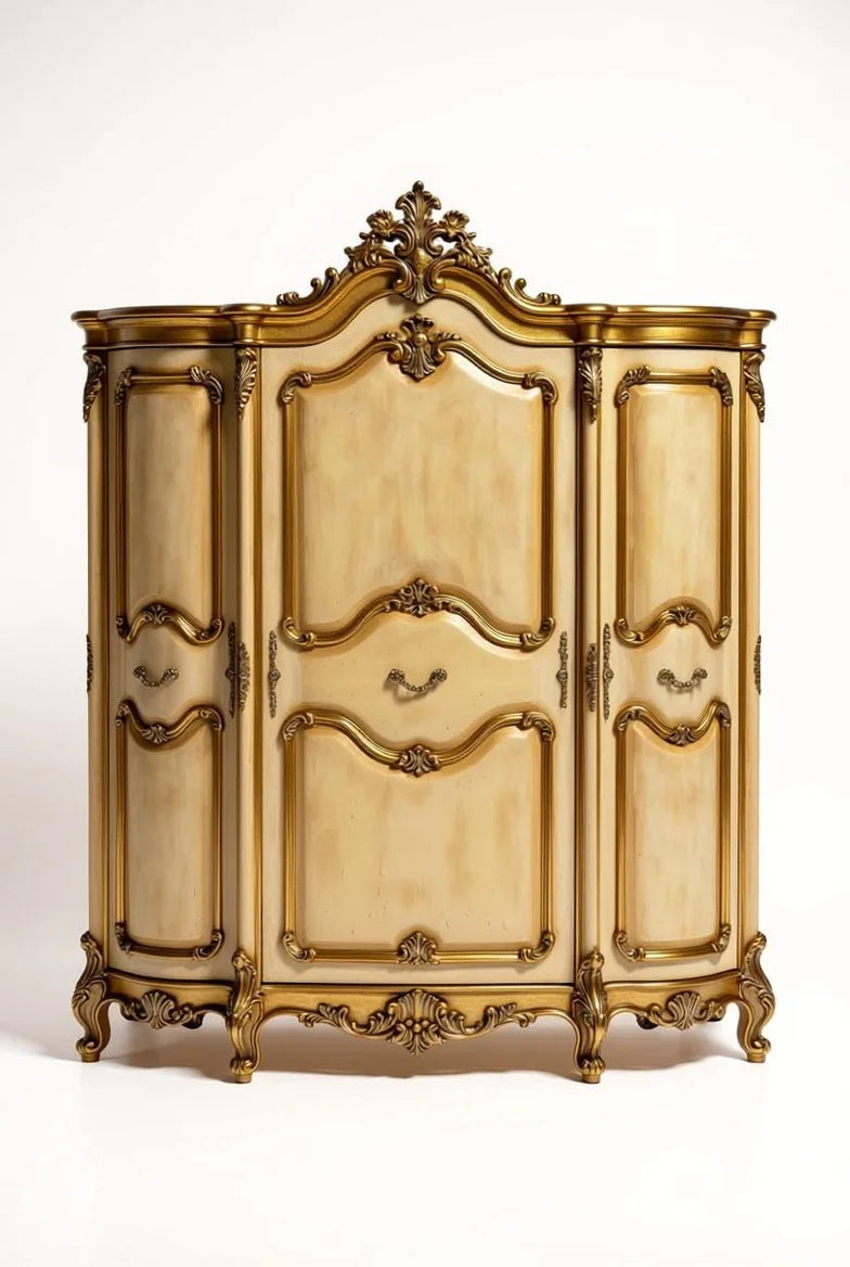 Maison Royal French Rococo Style Bed Set