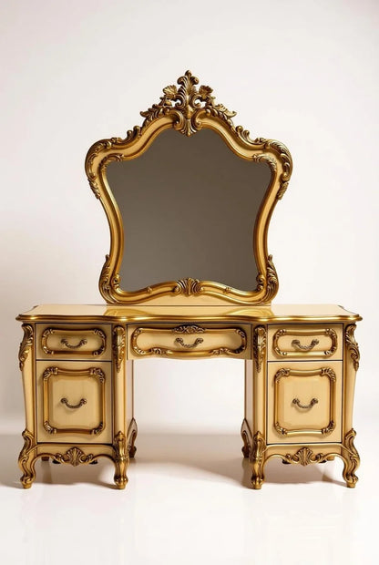 Maison Royal French Rococo Style Bed Set