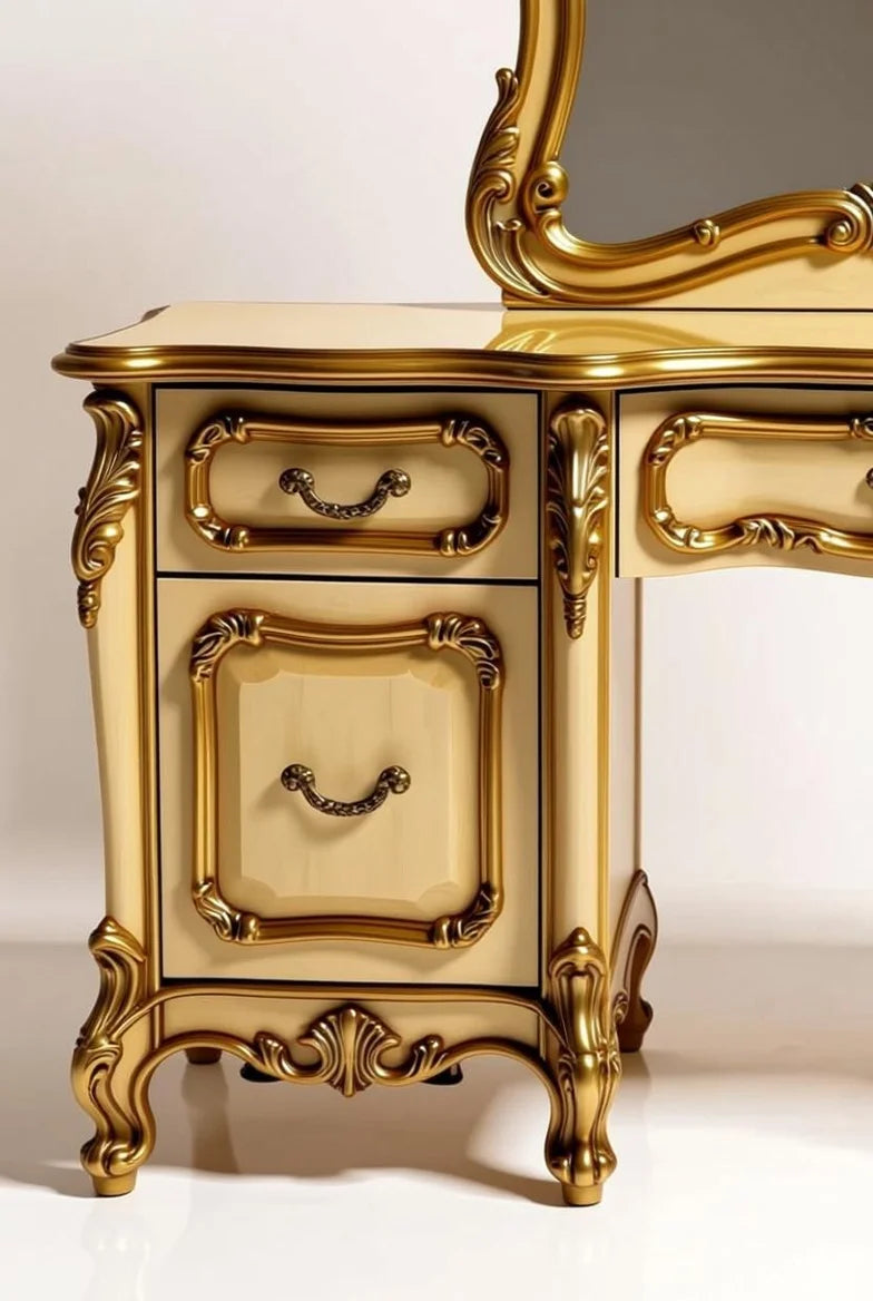 Maison Royal French Rococo Style Bed Set