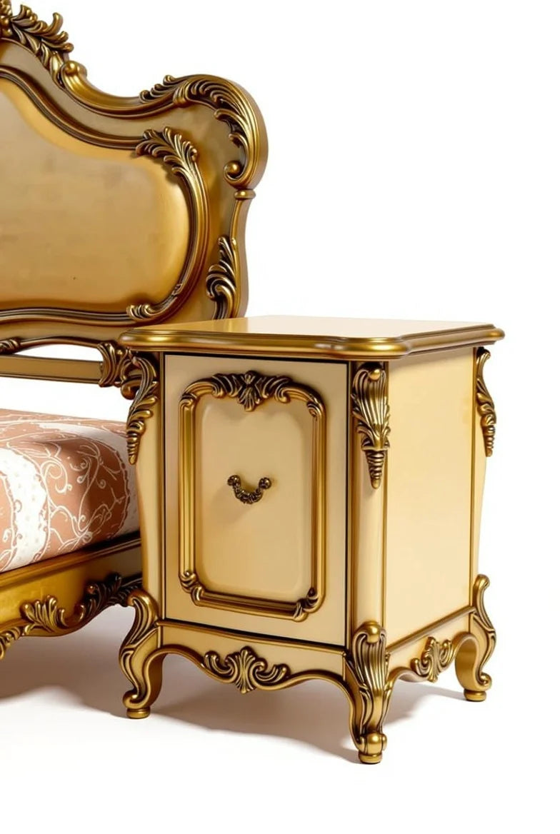 Maison Royal French Rococo Style Bed Set