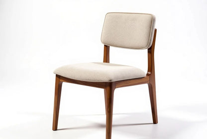 Modern Wooden 6 Seater Dining Set with Cushioned Chairs