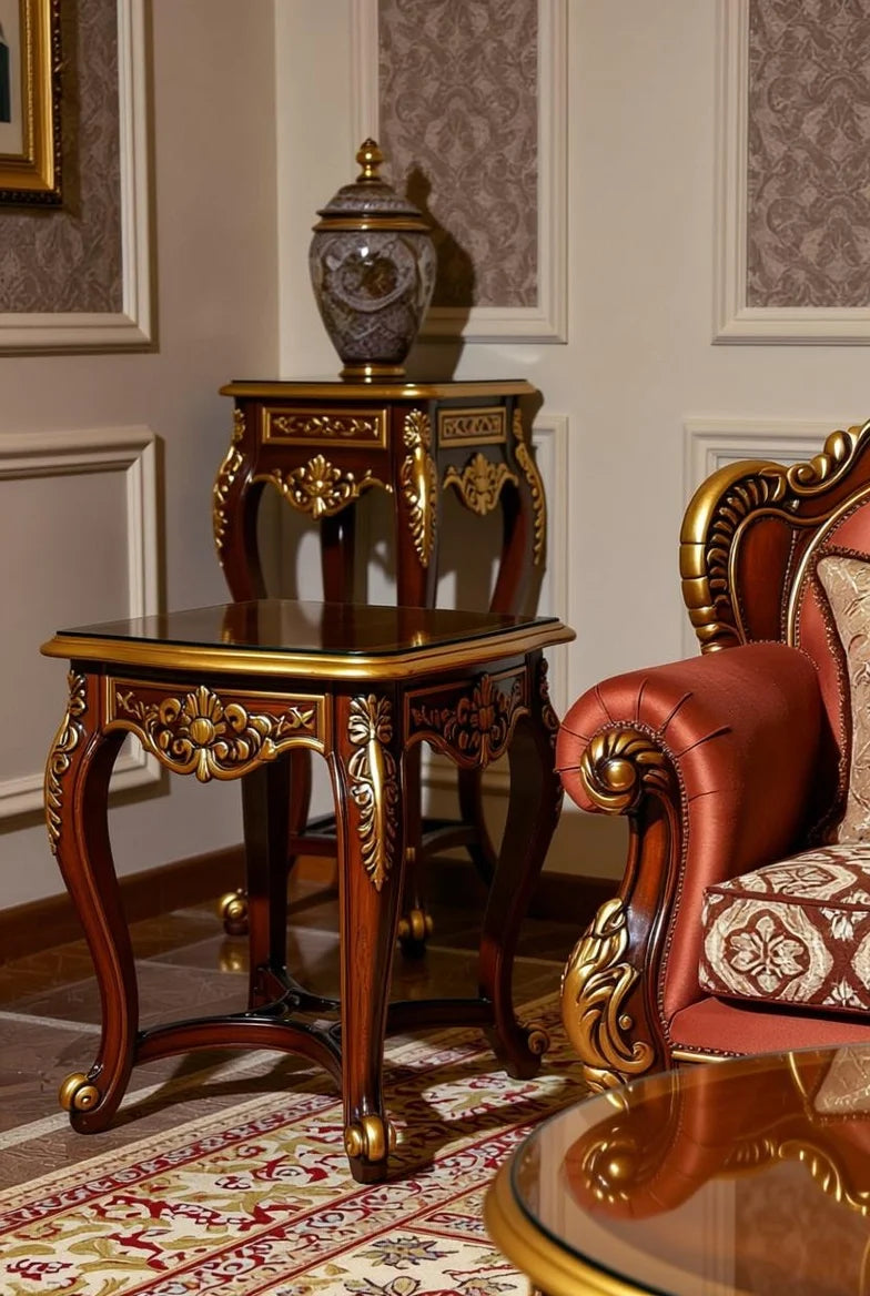 Grand European Baroque Style Sofa Set