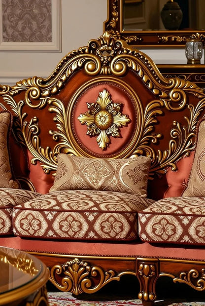Grand European Baroque Style Sofa Set