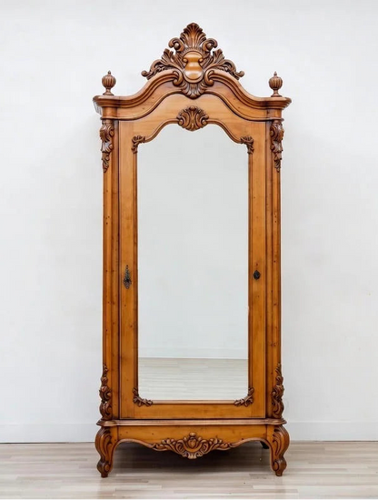 Royal Amber Handcarved French Style Bed | Luxury Custom Bedroom Furniture| Makin' It Home