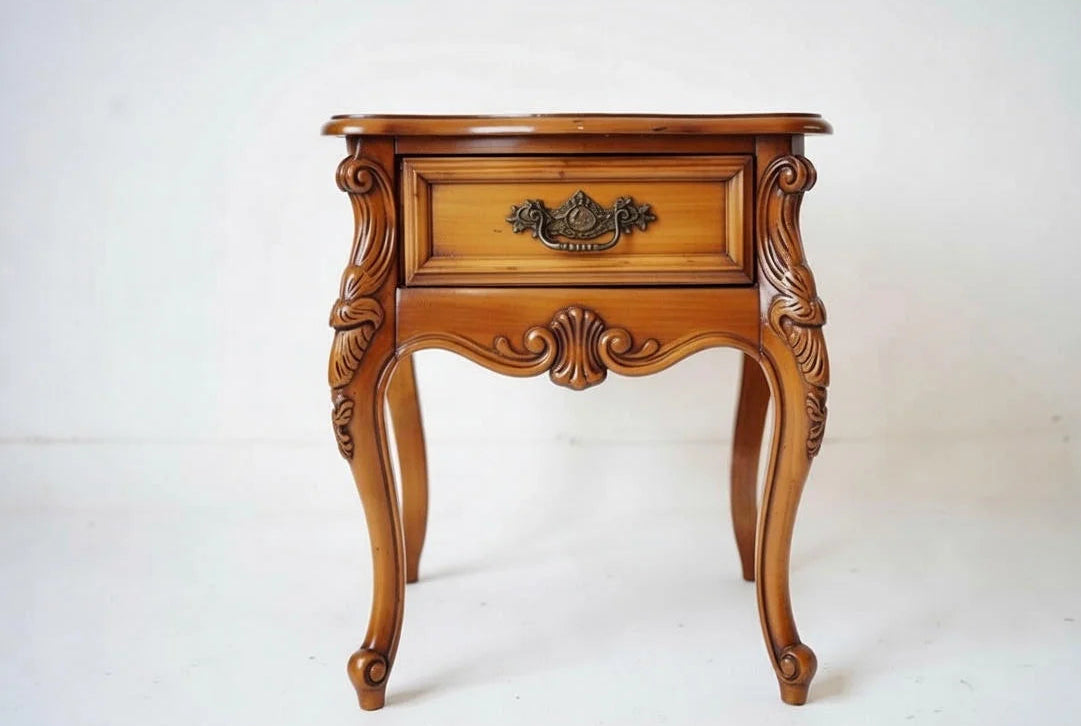 Royal Amber Handcarved French Style Bed | Luxury Custom Bedroom Furniture| Makin' It Home