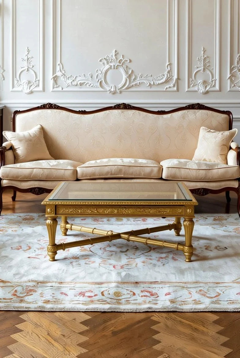 Prestige Formal French Neoclassical Sofa Set