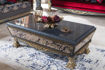 Regalia Noir Classic Sofa Set