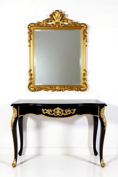 Signature Black French Neo Style Dining Set