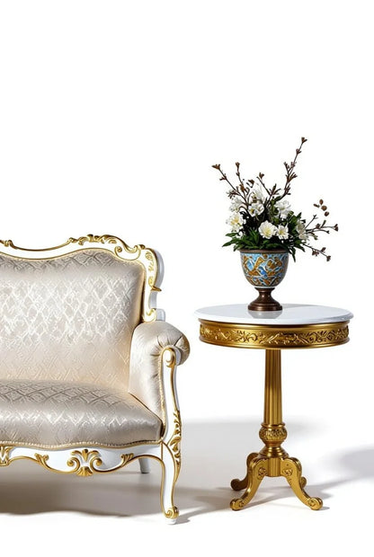 Silvara Palais de France Style Sofa Set