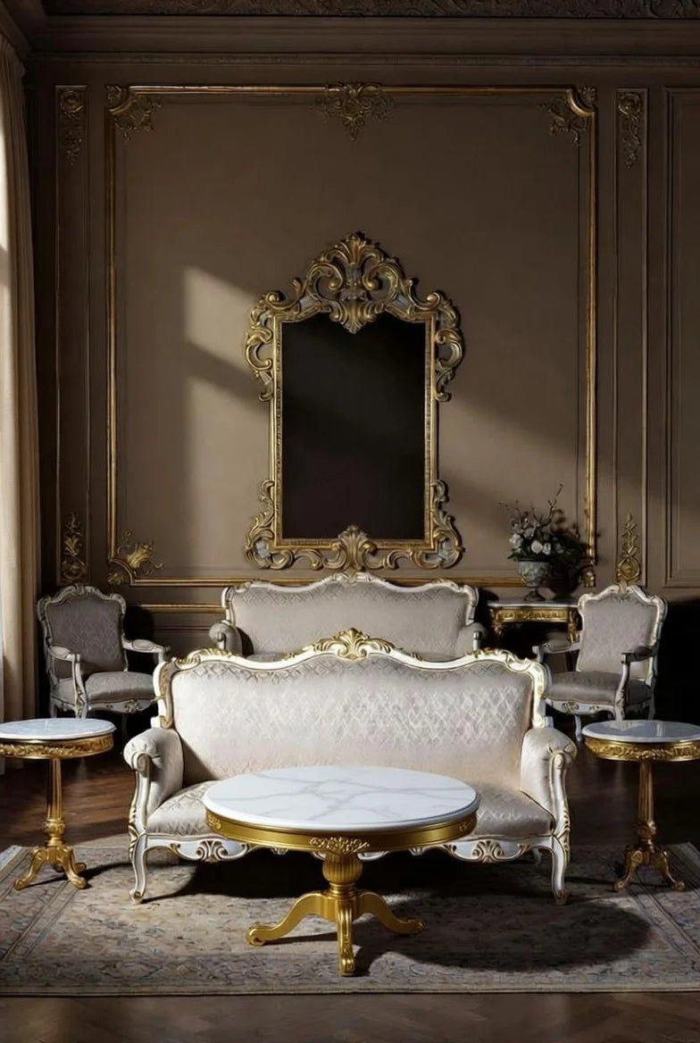 Silvara Palais de France Style Sofa Set