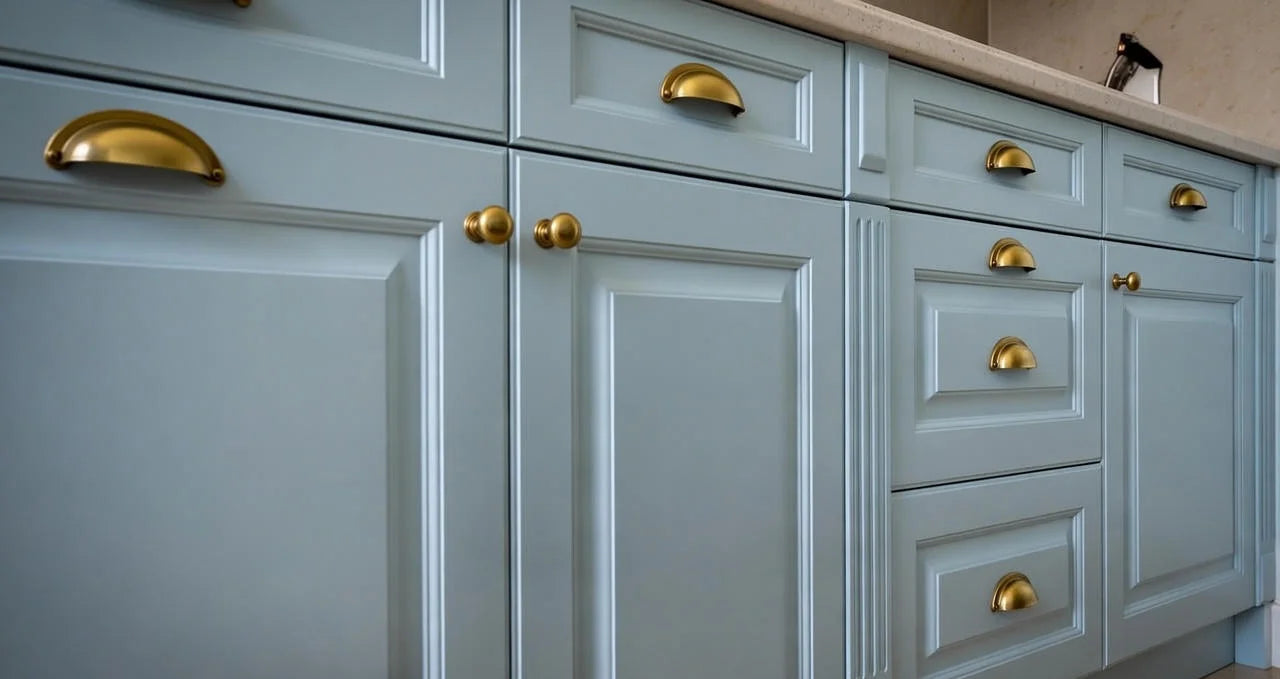 Soft Blue Noble Kitchen set