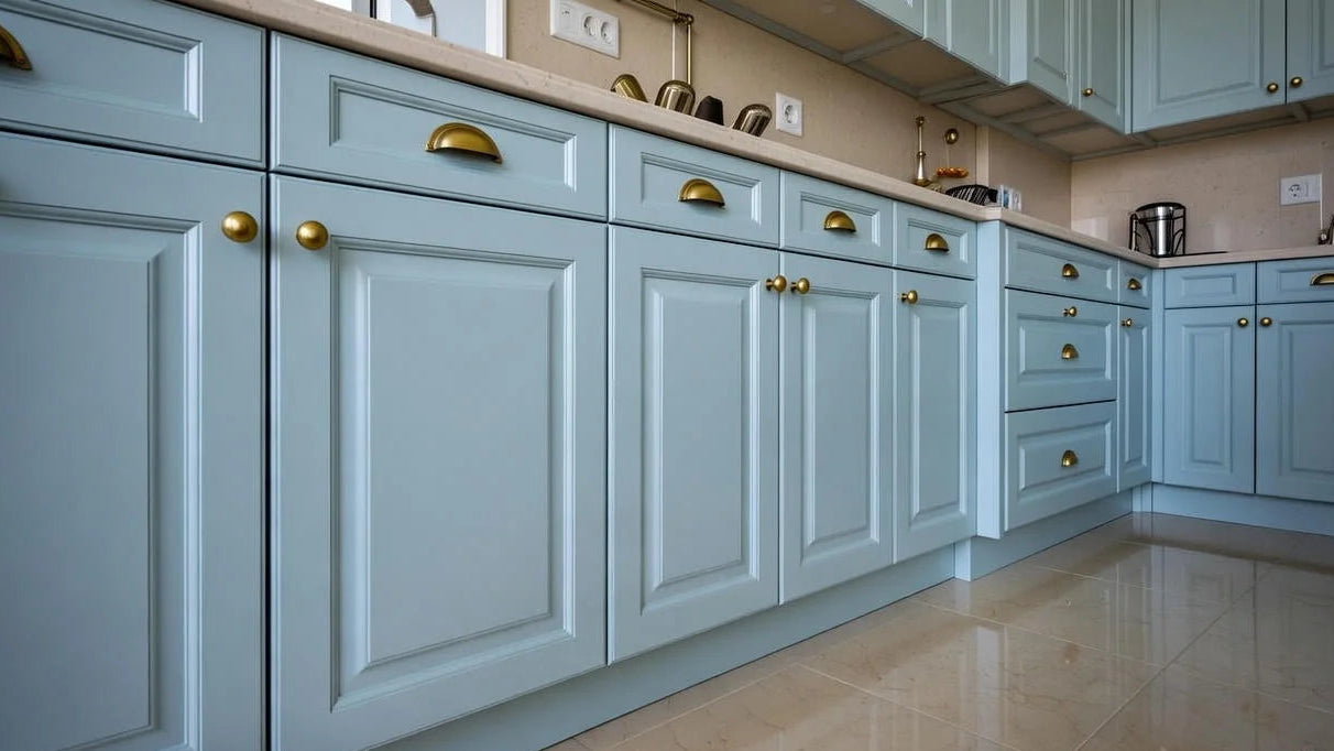 Soft Blue Noble Kitchen set