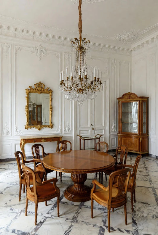 Sovereign Elegance Louis XVI style Dining Set