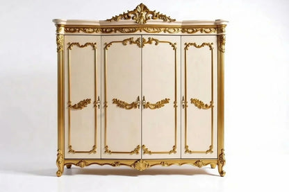 Royal Hand-Carved Baroque Bedroom Set| Luxury Bespoke Statement Furniture |The Mansion Collection