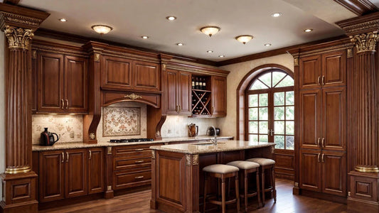 Walnut Majesty Kitchen Set