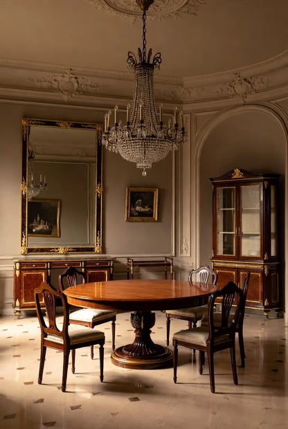 Woodcraft French Neo Style Dining Set