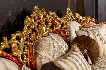 Zarvan Royal Hand-Carved Sofa Set