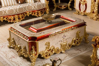 Zarvan Royal Hand-Carved Sofa Set