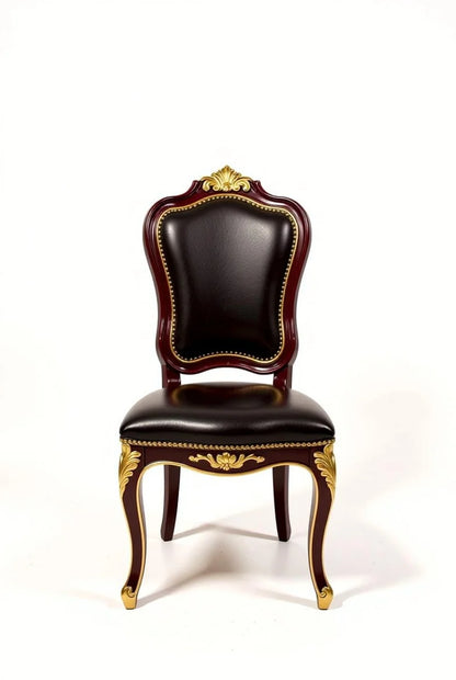 Royal Burgundy & Gold Dining Room Collection | Handcrafted High-Gloss Solid Wood Furniture | Custom Indian Luxury Interiors |